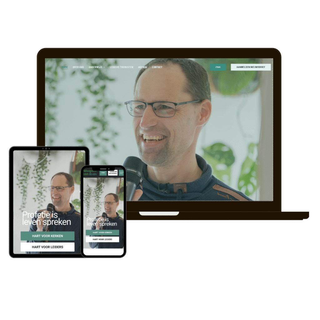 Woorden van Leven website