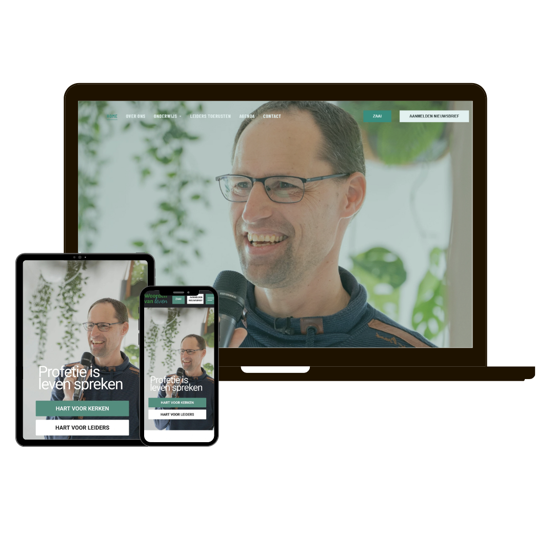 Woorden van Leven website